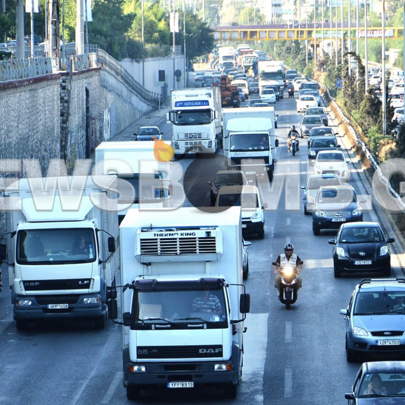 Χάος στους δρόμους της Αθήνας - Πού υπάρχει μποτιλιάρισμα