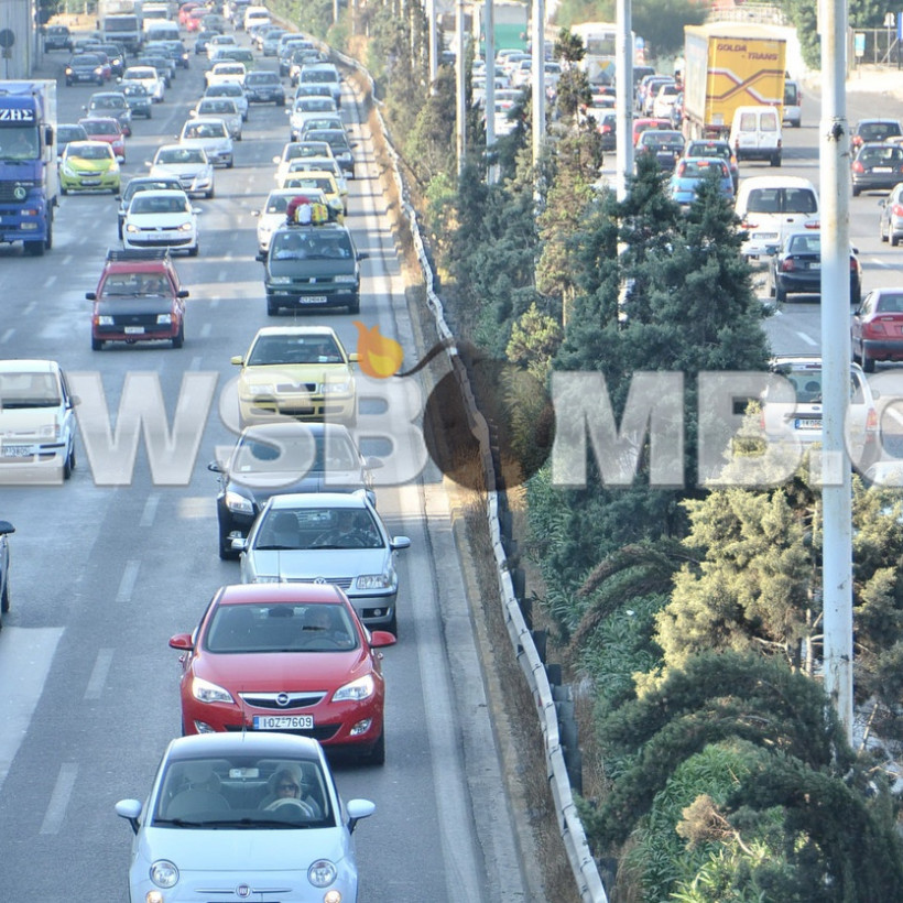 Χάος στους δρόμους της Αθήνας - Πού υπάρχει μποτιλιάρισμα