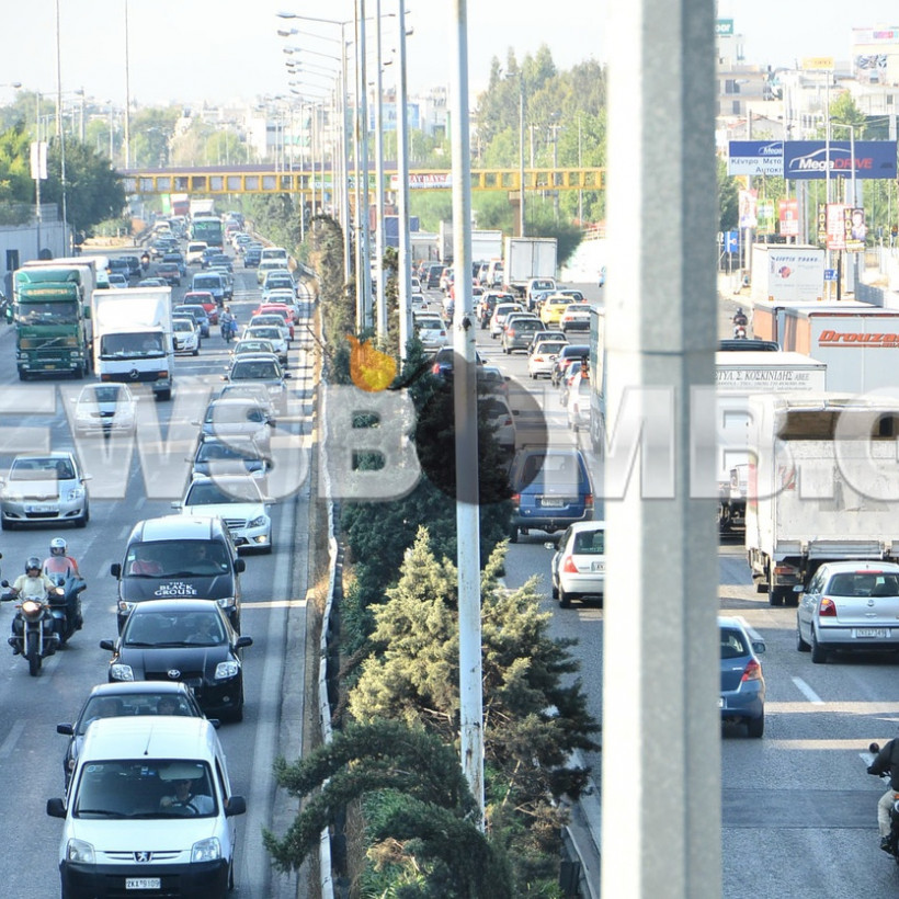 Χάος στους δρόμους της Αθήνας - Πού υπάρχει μποτιλιάρισμα