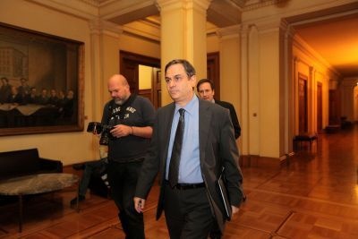 Φυγαδεύτηκε ο Βενιζέλος έξω από την ΤτΕ