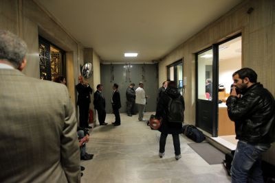 Φυγαδεύτηκε ο Βενιζέλος έξω από την ΤτΕ