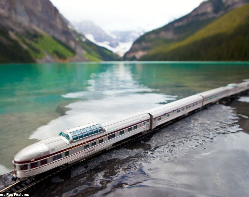 Ταξίδι στον Καναδά με τρένο-μινιατούρα (pics)