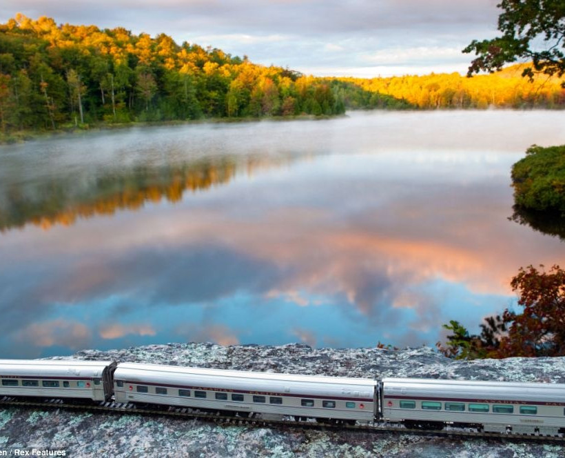 Ταξίδι στον Καναδά με τρένο-μινιατούρα (pics)