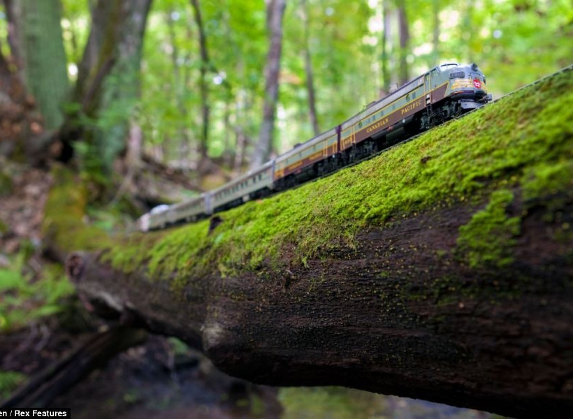 Ταξίδι στον Καναδά με τρένο-μινιατούρα (pics)