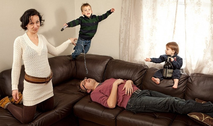 Οικογενειακές φωτογραφίες που αψηφούν τους νόμους της βαρύτητας!