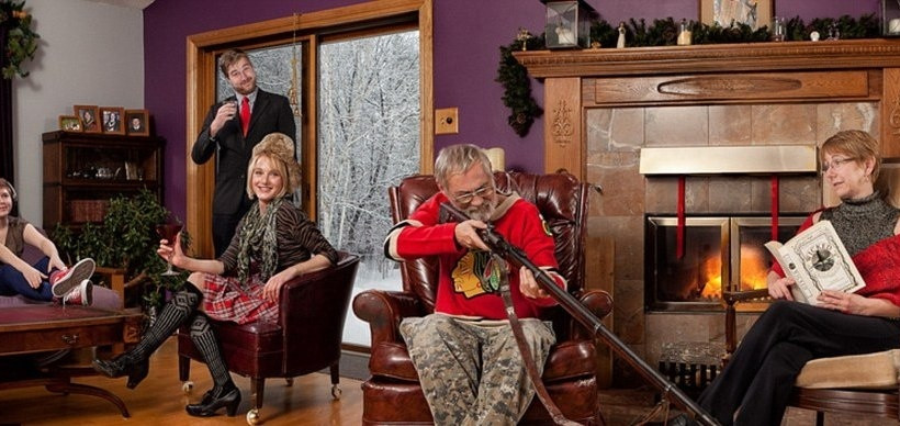 Οικογενειακές φωτογραφίες που αψηφούν τους νόμους της βαρύτητας!