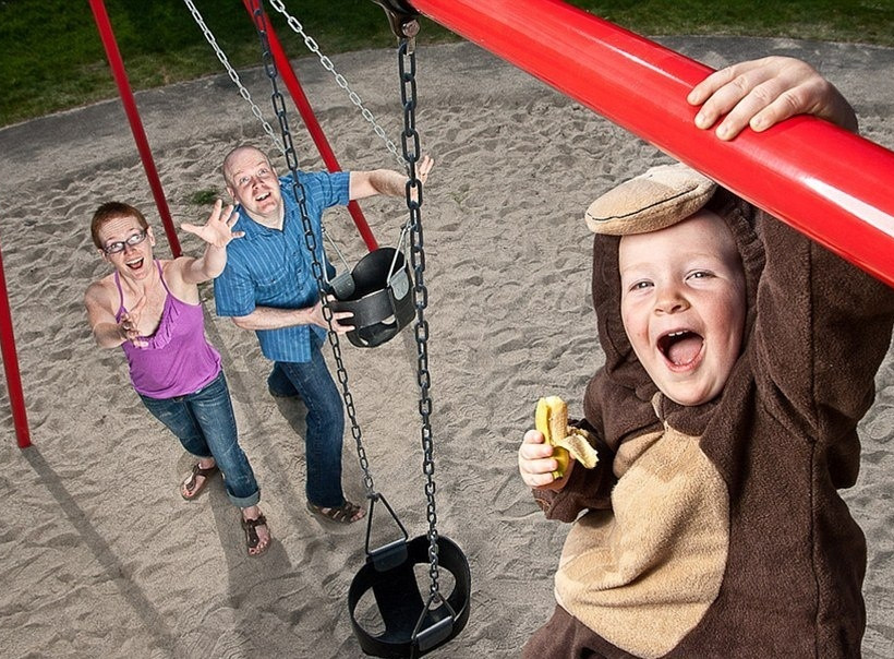 Οικογενειακές φωτογραφίες που αψηφούν τους νόμους της βαρύτητας!
