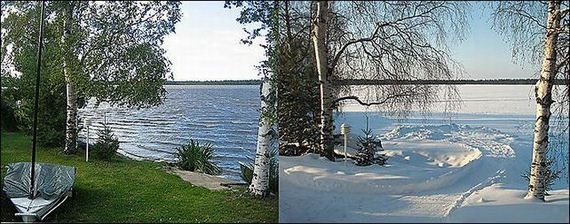 Χειμώνας VS Καλοκαίρι: Τα ίδια μέρη σε διαφορετικές εποχές (pics)