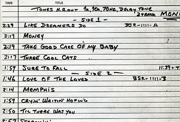 Στο «σφυρί» σπάνια ηχογράφηση των Beatles !(pics)