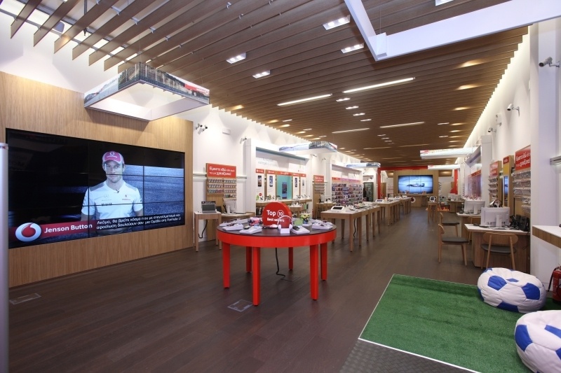 Vodafone@The Mall Athens Μοναδικός προορισμός… 
