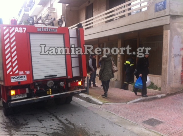 Έκρηξη σε λέβητα στο κέντρο της Λαμίας (pics)