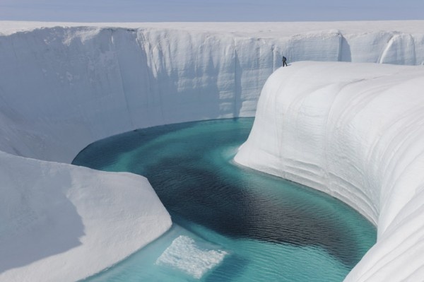 Το εκπληκτικό Ice Canyon (pics) 