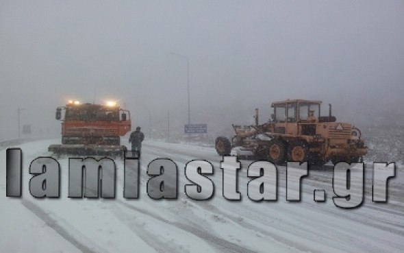 Στα λευκά «ντύθηκε» η Στερεά Ελλάδα