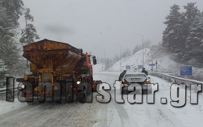 Στα λευκά «ντύθηκε» η Στερεά Ελλάδα