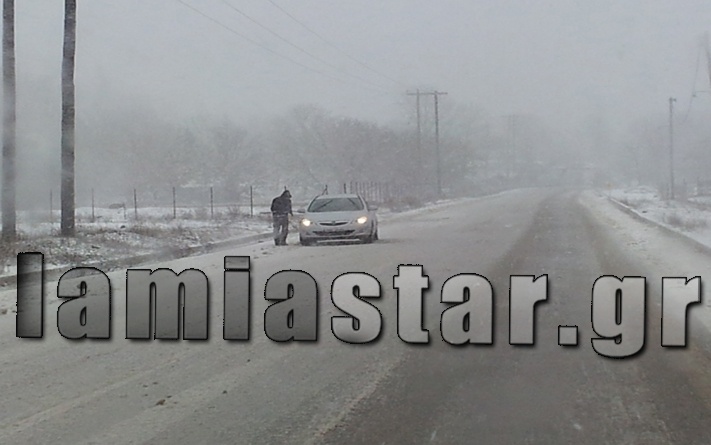 Στα λευκά «ντύθηκε» η Στερεά Ελλάδα