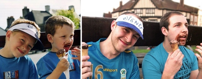 Έβγαλαν την ίδια φωτογραφία 20 χρόνια μετά!(pics)