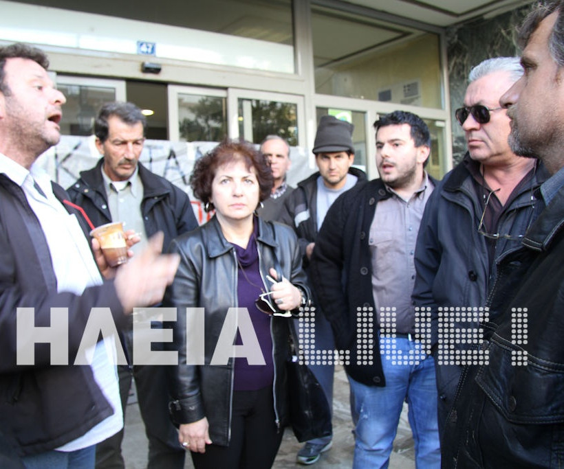 Πύργος: Έκαναν πορεία με τρακτέρ (pics)