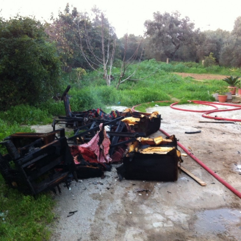 Έβλεπαν το σπίτι τους να καίγεται (pics - vid)