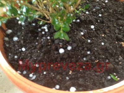 Πρωτοφανή καιρικά φαινόμενα στην Πρέβεζα (pics)