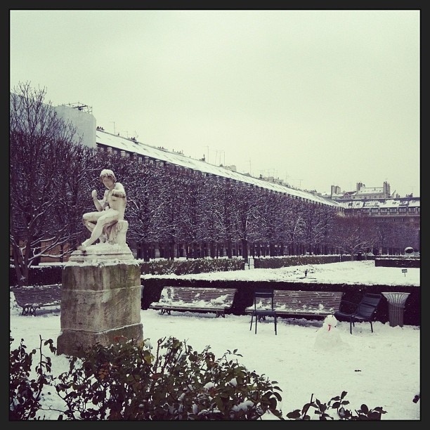 Εκπληκτικές φωτογραφίες του χιονισμένου Παρισιού