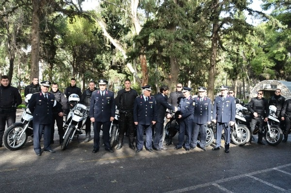 10 μοτοσυκλέτες δώρισε ο Δημήτρης Γιαννακόπουλος στην ΕΛ.ΑΣ.
