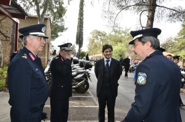 10 μοτοσυκλέτες δώρισε ο Δημήτρης Γιαννακόπουλος στην ΕΛ.ΑΣ.