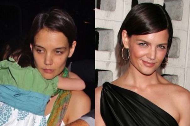 Όταν οι διάσημες κυρίες... ξεχνούν να φορέσουν make-up (pics)