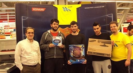 Oι Κυπελλούχοι Ελλάδος του PES 2013 στο Κωτσόβολος League Trophy 2013 