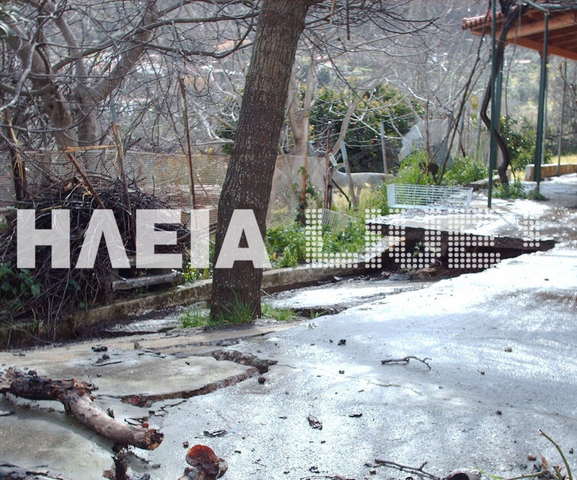 SOS στην Ηλεία: «Φεύγουν» δρόμοι και σπίτια