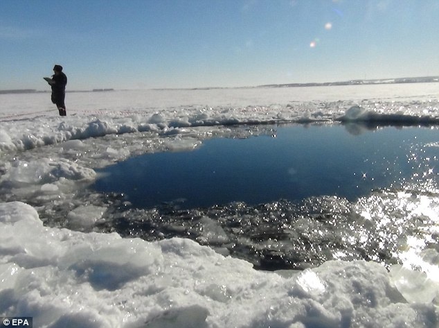 Δείτε: Εδώ έπεσε ο μετεωρίτης στη Ρωσία (pics)