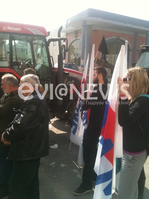 Αγρότες Χαλκίδας: «Διαμαρτυρόμαστε για όλους τους Έλληνες» (pics-vid) 