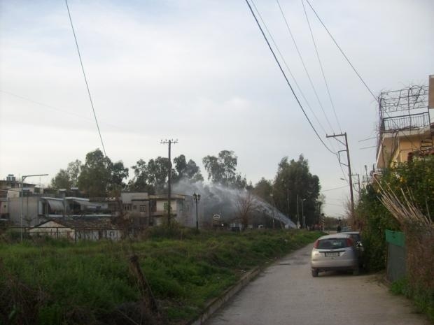 Παγίδα πίδακας 5 μέτρων στην Πάτρα (pics)