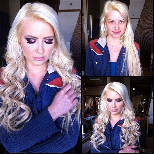 Απίστευτες μεταμορφώσεις: Πορνοστάρ πριν και μετά το μακιγιάζ