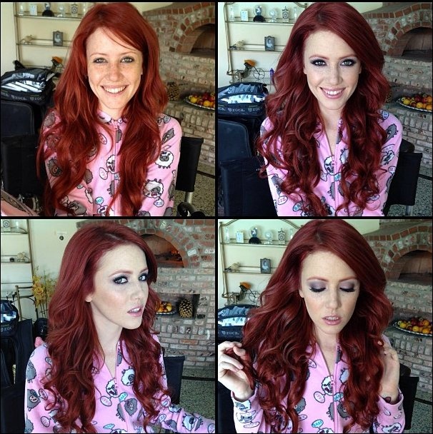 Απίστευτες μεταμορφώσεις: Πορνοστάρ πριν και μετά το μακιγιάζ