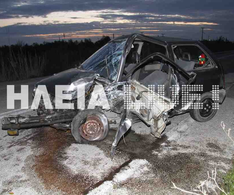 Τραγωδία στην Ηλεία: Νεκρός σε τροχαίο