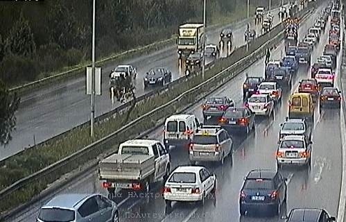 Κυκλοφοριακό «έμφραγμα» στη Θεσσαλονίκη (pics)