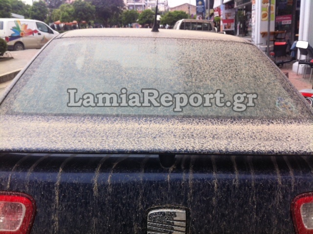 Δείτε πώς βρήκαν τα αυτοκίνητά τους το πρωί οι Λαμιώτες