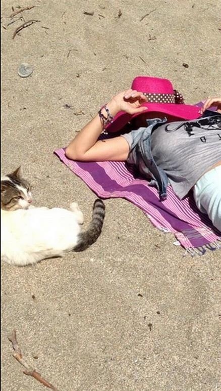 Δείτε: Η Ελένη Μενεγάκη συνεχίζει να ποζάρει στην Άνδρο!