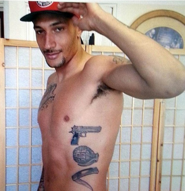 Ποδοσφαιριστής έκανε τρομοκρατικά τατουάζ