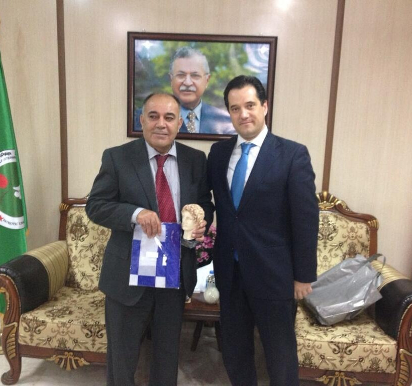 Tι έκανε εντύπωση στον Άδωνι Γεωργιάδη στο Κουρδιστάν (pics)