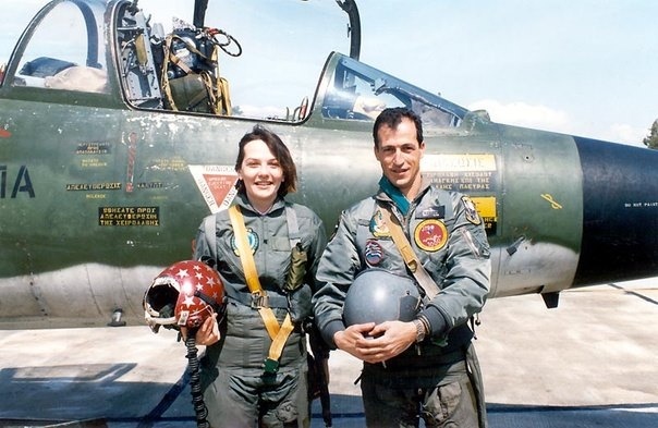 Δείτε την πρώτη Ελληνίδα που πέταξε με F – 104 (photos)!