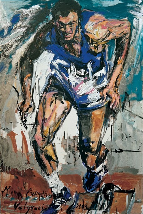 Η Μίνα Βαλυράκη τιμά τον Πιέτρο Μενέα μέσα από τα έργα της