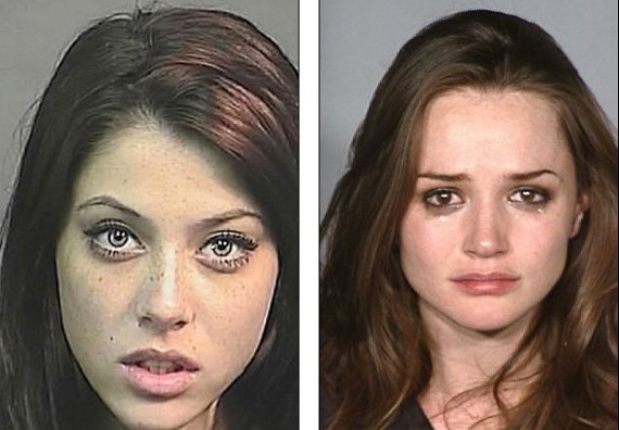 Τα πιο... όμορφα «κακά κορίτσια» ποζάρουν κατά τη σύλληψή τους