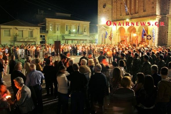 Βίντεο: Δείτε την ανάσταση στο Μεσολόγγι
