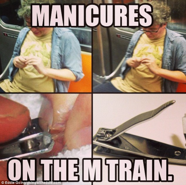 Απίθανες φωτογραφίες: Τι μπορεί να δει κανείς μέσα στο μετρό! 