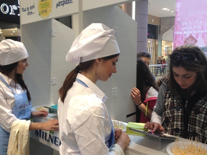 Γευστικές δοκιμές MILNER σε όλη την Ελλάδα