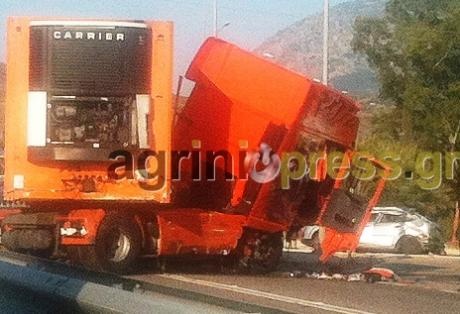 Δύο παιδιά ηλικίας δύο ετών τραυματίστηκαν σε τροχαίο στο Μεσολόγγι