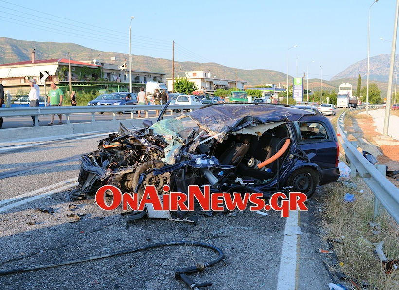 Δύο παιδιά ηλικίας δύο ετών τραυματίστηκαν σε τροχαίο στο Μεσολόγγι
