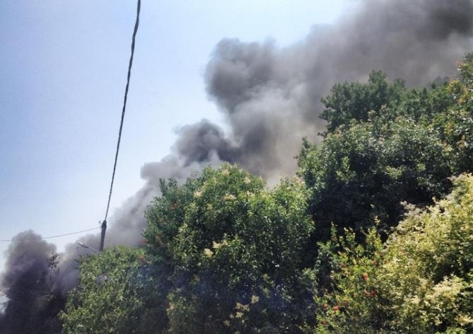 Αιτωλοακαρνανία: Αυτοκίνητο προκάλεσε πυρκαγιά σε δασική έκταση (pics)