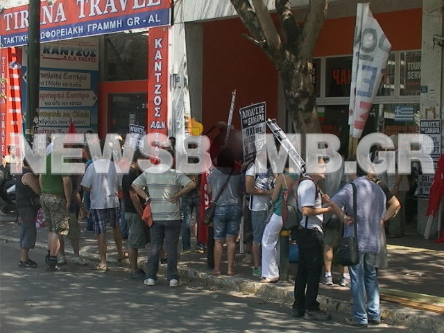 Συγκέντρωση της ΠΟΕ - ΟΤΑ στην πλ. Καραϊσκάκη (pics+vid)